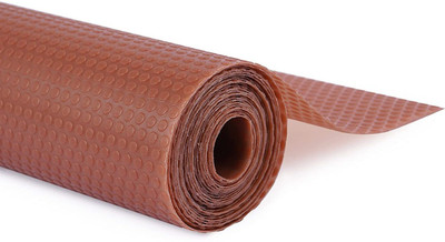 Alstra Rectangular Pack of 1 Table Placemat(Brown, PVC)