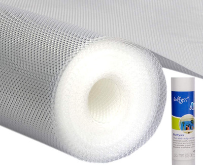 Bulfyss Rectangular Pack of 1 Table Placemat(White, Ethylene-Vinyl Acetate)