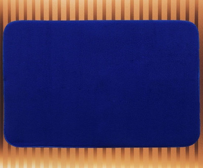 Casanest Rectangular Pack of 1 Table Placemat(Blue, Cotton)