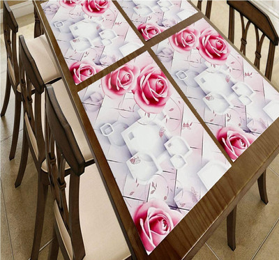 Flipkart SmartBuy Rectangular Pack of 3 Table Placemat(Multicolor, PVC)
