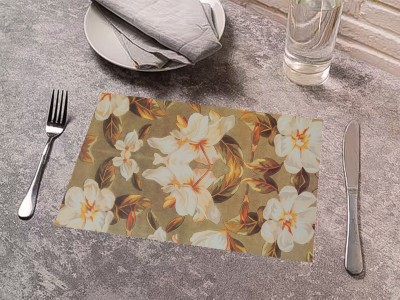 Winner Rectangular Pack of 6 Table Placemat(Multicolor, Plastic)