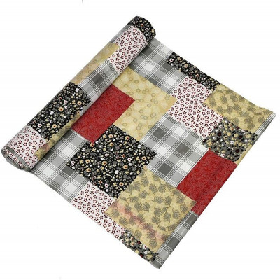 REVEXO Rectangular Pack of 1 Table Placemat(Multicolor, Polyester)