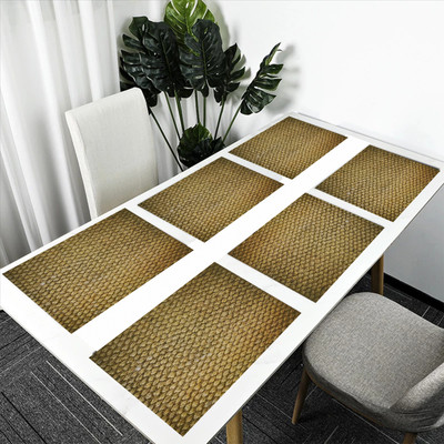 Flipkart SmartBuy Rectangular Pack of 6 Table Placemat(Multicolor, PVC)