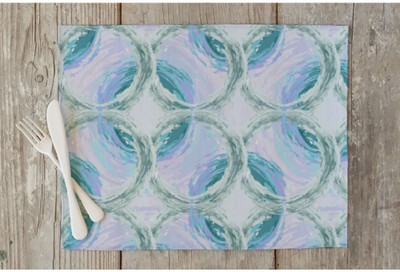 Artzfolio Rectangular Pack of 6 Table Placemat(Multicolor, Cotton)