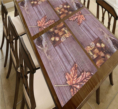 Flipkart SmartBuy Rectangular Pack of 3 Table Placemat(Multicolor, PVC)