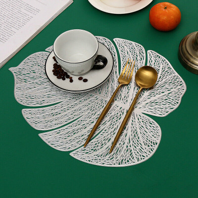 Flipkart SmartBuy Oval Pack of 2 Table Placemat(Silver, PVC)