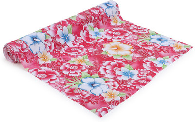 Castle Decor Rectangular Pack of 1 Table Placemat(Pink, PVC)