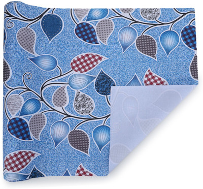 Castle Decor Rectangular Pack of 1 Table Placemat(Blue, PVC)