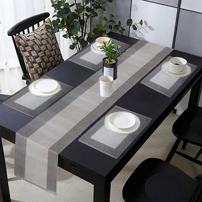Lushomes Red 33 cm Table Runner(Cotton)