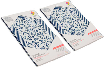 The Hive Rectangular Pack of 8 Table Placemat(Multicolor, Cotton)
