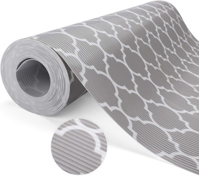 GRACIOUS MART Plastic Drawer Mat(Grey, Medium)