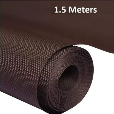 MEXICOT Square Pack of 1 Table Placemat(Brown, Plastic)