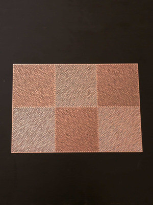 Flipkart SmartBuy Rectangular Pack of 6 Table Placemat(Brown, PVC)