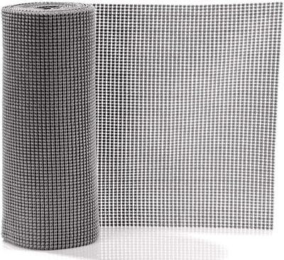 MT BROTHERS Rectangular Pack of 1 Table Placemat(Grey, PVC)