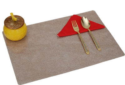 Winner Rectangular Pack of 1 Table Placemat(Multicolor, PVC)