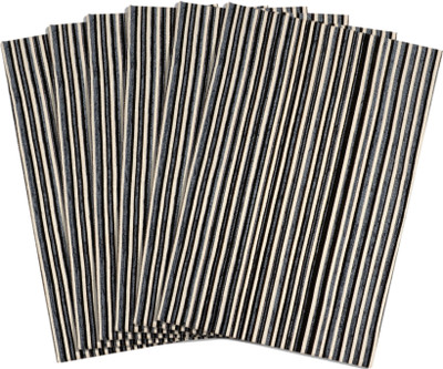 Saral Home Rectangular Pack of 6 Table Placemat(Grey, Polyester)