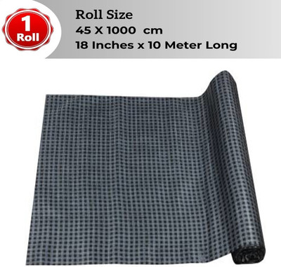 Castle Decor Rectangular Pack of 1 Table Placemat(Grey, PVC)