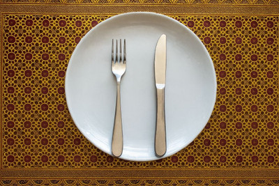 DELHI PVC CORP Rectangular Pack of 6 Table Placemat(Gold, Maroon, Lace)