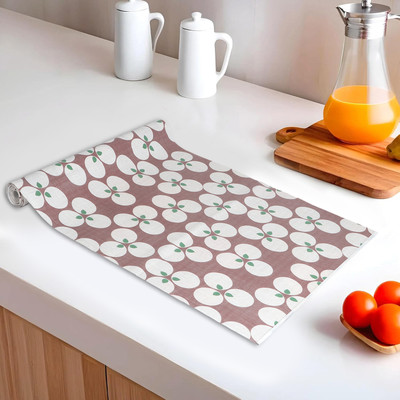 DPA Collection Rectangular Pack of 1 Table Placemat(Brown, PVC)