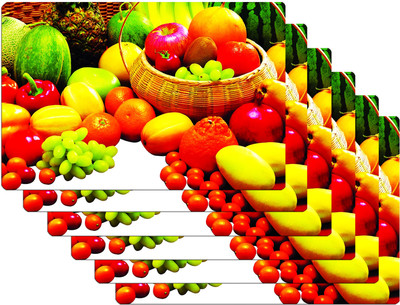 KUBER INDUSTRIES Fridge Mat(Width: 46 cm, Multicolor)