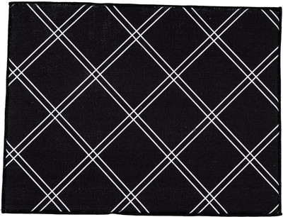 Cutting EDGE Essentials Rectangular Pack of 1 Table Placemat(Grey, Silicone)