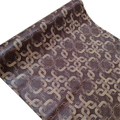 Home Ark Rectangular Pack of 1 Table Placemat(Brown, PVC)