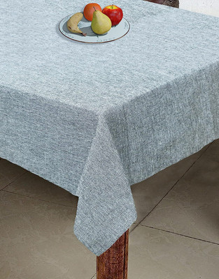 The Home Talk Rectangular Pack of 1 Table Placemat(Grey, Jute)