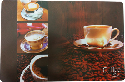 GGRASS Rectangular Pack of 6 Table Placemat(Multicolor, Polypropylene)