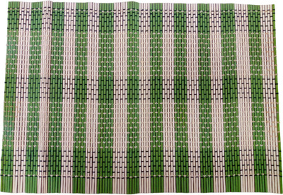 KiaraHome Rectangular Pack of 1 Table Placemat(Green, PVC)