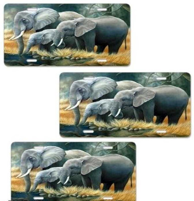 SANRAKSSHAN Rectangular Pack of 6 Table Placemat(Multicolor, Red, PVC)