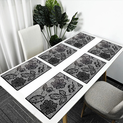 Flipkart SmartBuy Rectangular Pack of 6 Table Placemat(Multicolor, PVC)