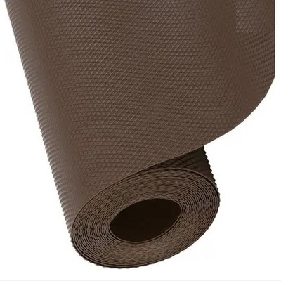 MEXICOT Rectangular Pack of 1 Table Placemat(Brown, Polyester)