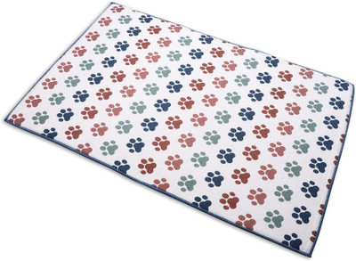 VRT Rectangular Pack of 1 Table Placemat(Multicolor, Microfibre)
