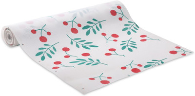 styeva Rectangular Pack of 1 Table Placemat(White, Polyester)