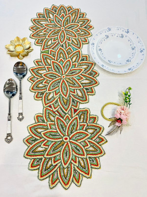 MFU-MADE FOR YOU Multicolor 25 cm Table Runner(Cotton)