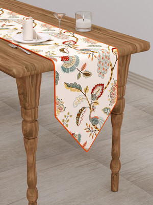 CLASIKO Multicolor 182 cm Table Runner(Cotton)