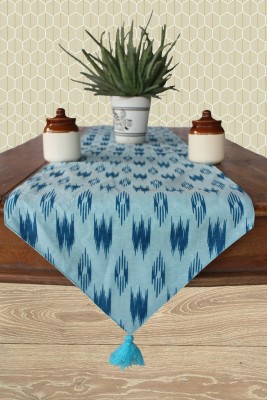Dekor World Blue 180 cm Table Runner(Cotton)