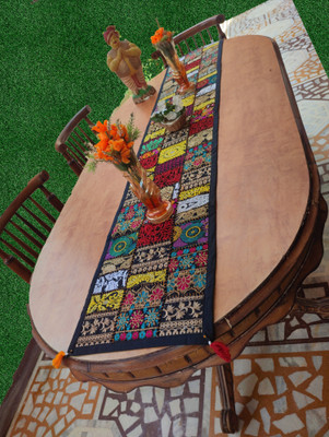 Stylein Multicolor 182.88 cm Table Runner(Cotton)