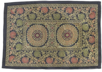 AHOB Black, Gold 150 cm Table Runner(Silk)