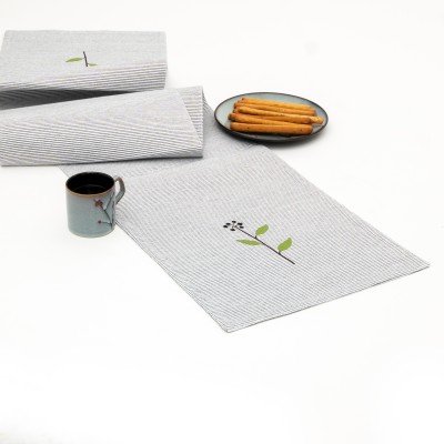 BBM White 180 cm Reversible Table Runner(Cotton)