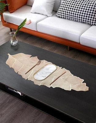 MONKDECOR Gold 84 cm Table Runner(Vinyl)