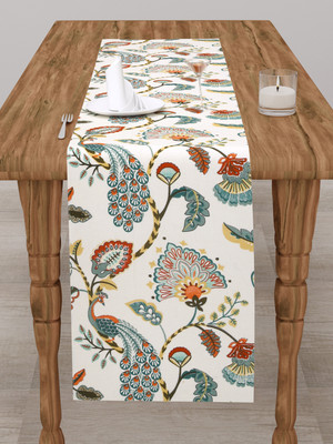 CLASIKO Multicolor 182 cm Table Runner(Cotton)