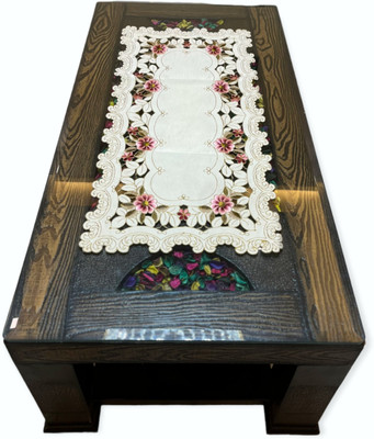 MONKDECOR Multicolor 84 cm Table Runner(Satin)