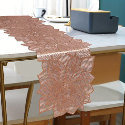 DPA Collection Brown 150 cm Table Runner(PVC)