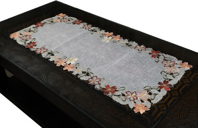 TANLOOMS Maroon 84 cm Table Runner(Cotton)