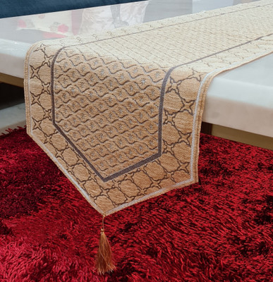 Groki Beige 183 cm Table Runner(Cotton)