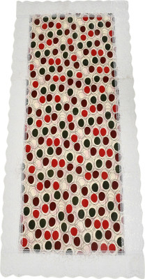 KUBER INDUSTRIES Multicolor 184 cm Table Runner(PVC)