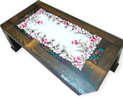 MONKDECOR Multicolor 84 cm Table Runner(Satin)
