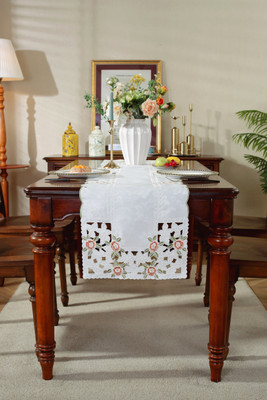 MONKDECOR Peach 177.8 cm Table Runner(Satin)