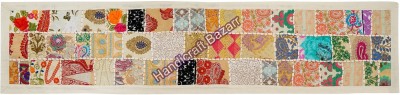 Handicraft Bazarr White 121 cm Table Runner(Cotton)